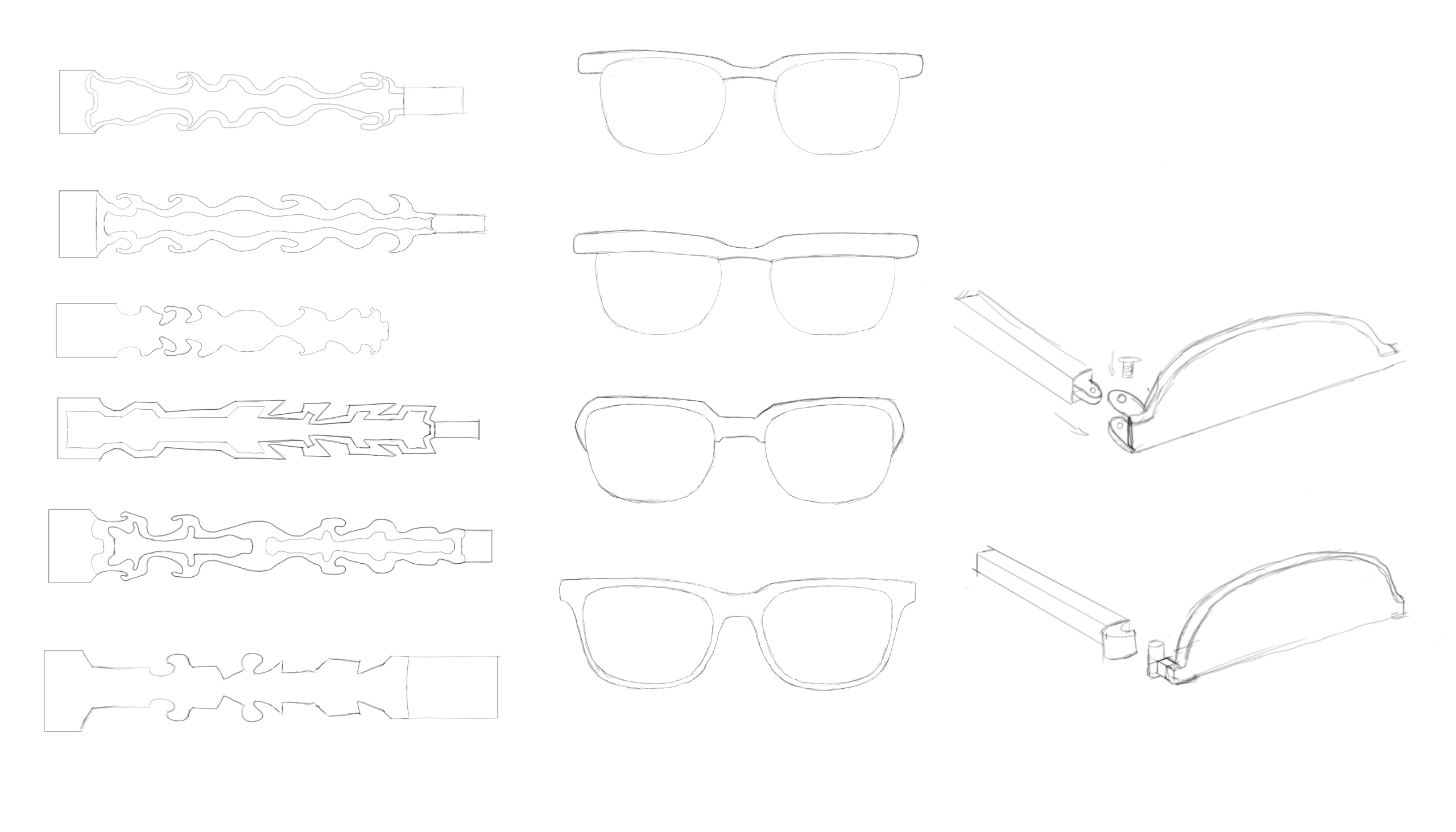 Boring Glasses Form Exploration